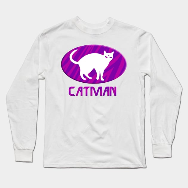 CATMAN Long Sleeve T-Shirt by FREESA